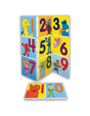SSBUS200518,Magna-Tiles Structures, Sesame Street School Bus