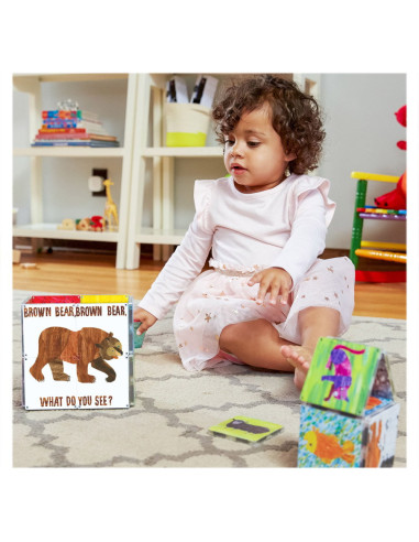 BB200101,Magna-Tiles Structures, Ursule brun, tu ce vezi?, Eric Carle