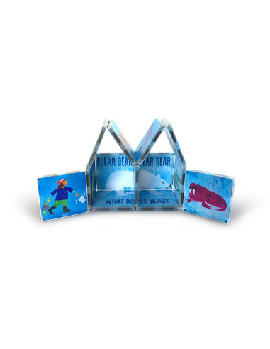 PB200101,Magna-Tiles Structures, Ursule polar, tu ce auzi?, Eric Carle