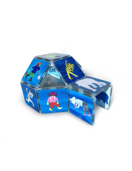 PB200101,Magna-Tiles Structures, Ursule polar, tu ce auzi?, Eric Carle