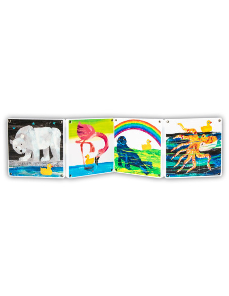 10LRD200101,Magna-Tiles Structures, 10 ratuste de cauciuc, Eric Carle
