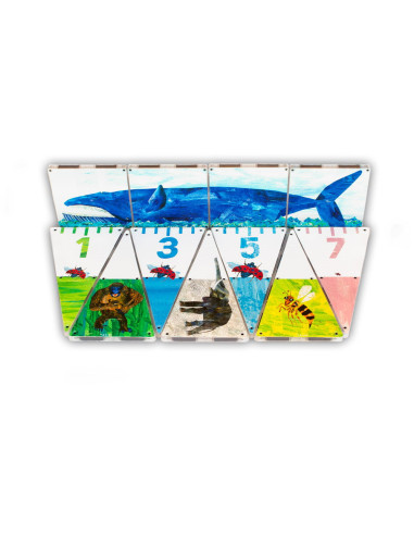 GL200101,Magna-Tiles Structures, Gargarita morocanoasa, Eric Carle