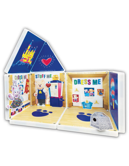 BABWORK200518,Magna-Tiles Structures, The Workshop, set cu autocolante