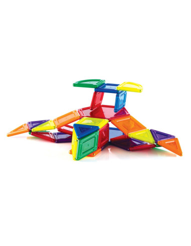 G9421,PowerClix Solids, set magnetic, 44 piese, Guidecraft