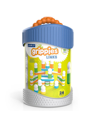 G8318,Grippies Links set magnetic tactil, 24 piese