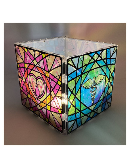 HCLL00406,Magna-Tiles Structures, Luminary Heroes, vitralii mari