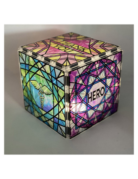 HCLL00406,Magna-Tiles Structures, Luminary Heroes, vitralii mari