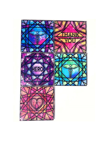 HCLL00406,Magna-Tiles Structures, Luminary Heroes, vitralii mari