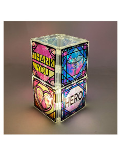 HCLS00406,Magna-Tiles Structures, Luminary Heroes, vitralii mici 2