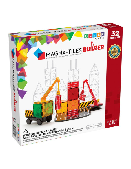 MGT-21632,MAGNA-TILES Builder, set magnetic