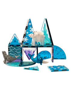 MGT-21125,MAGNA-TILES Arctic Animals, set magnetic 2