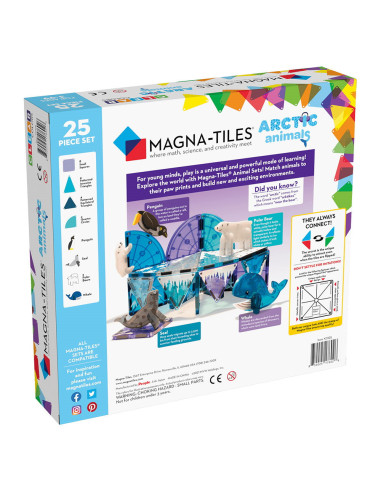 MGT-21125,MAGNA-TILES Arctic Animals, set magnetic