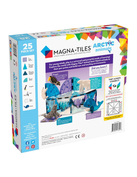 MGT-21125,MAGNA-TILES Arctic Animals, set magnetic