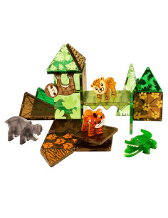 MGT-21225,MAGNA-TILES Jungle Animals, set magnetic 2