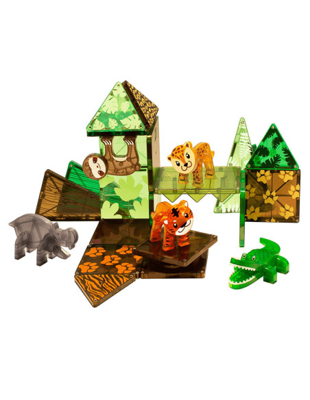 MGT-21225,MAGNA-TILES Jungle Animals, set magnetic