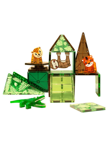 MGT-21225,MAGNA-TILES Jungle Animals, set magnetic