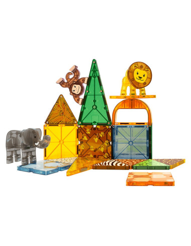 MGT-20925,MAGNA-TILES Safari Animals, set magnetic