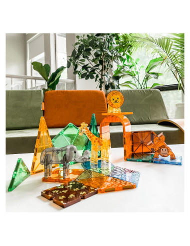 MGT-20925,MAGNA-TILES Safari Animals, set magnetic