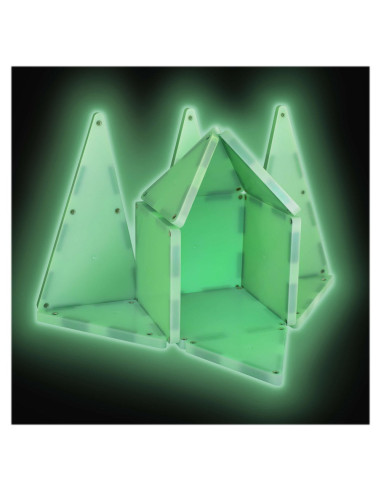 MGT-18816,MAGNA-TILES Glow, set magnetic fosforescent