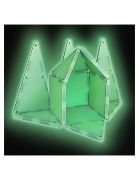 MGT-18816,MAGNA-TILES Glow, set magnetic fosforescent