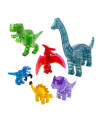 MGT-22850,MAGNA-TILES Dino World XL, set magnetic 50 de piese