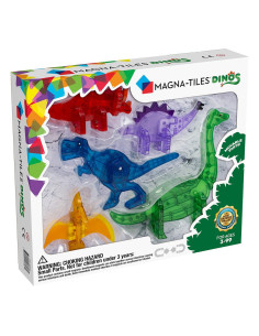 MGT-22805,MAGNA-TILES Dinos, set 5 figurine magnetice