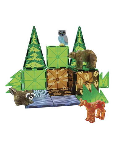 MGT-22225,MAGNA-TILES Forest Animals, set magnetic