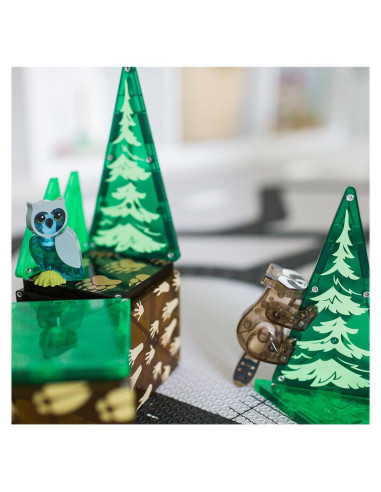 MGT-22225,MAGNA-TILES Forest Animals, set magnetic