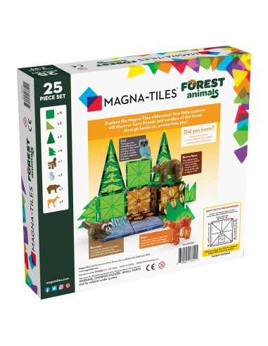 MGT-22225,MAGNA-TILES Forest Animals, set magnetic
