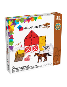 MGT-22125,MAGNA-TILES Farm Animals, set magnetic