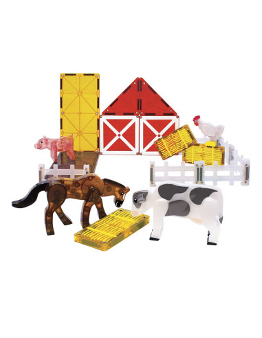 MGT-22125,MAGNA-TILES Farm Animals, set magnetic