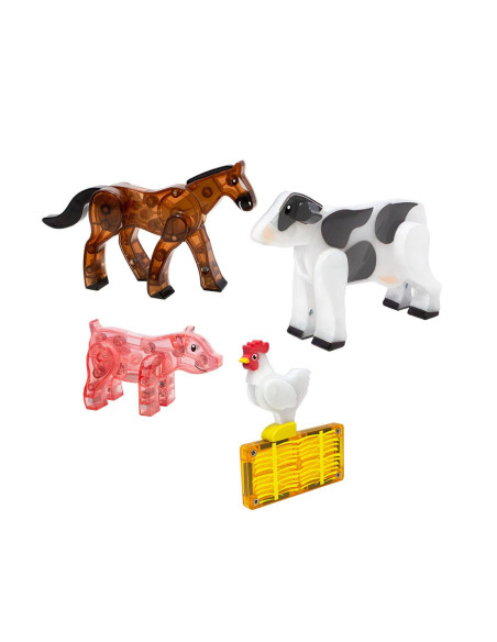 MGT-22125,MAGNA-TILES Farm Animals, set magnetic