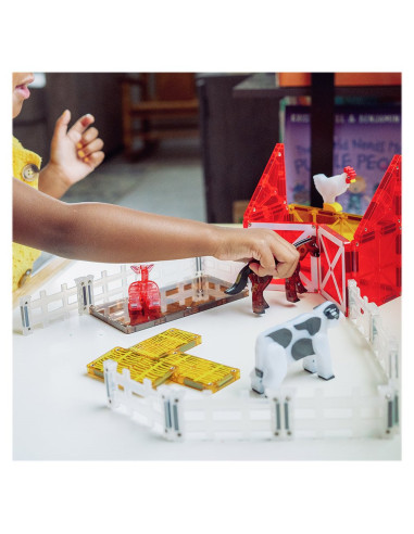 MGT-22125,MAGNA-TILES Farm Animals, set magnetic
