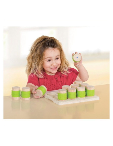 G5085,Weight Cylinders, cilindrii cu greutati diferite, Guidecraft