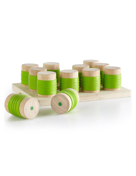 G5085,Weight Cylinders, cilindrii cu greutati diferite, Guidecraft