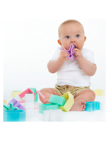 DEN01022,Set senzorial openended cu 12 piese, nordic, Dena Toys DEN01022,Set senzorial openended cu 12 piese, nordic, Dena Toys