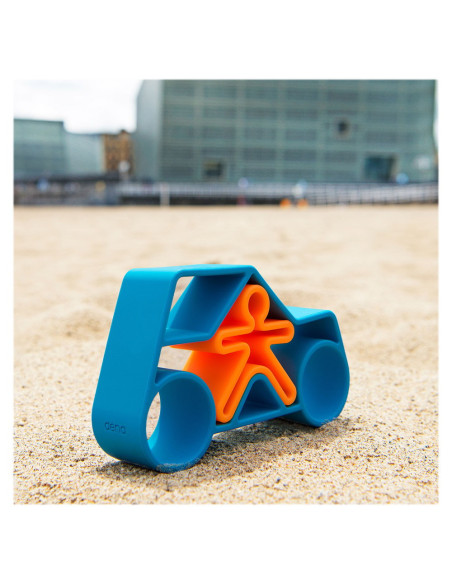 DEN01036,My First Car, joc senzorial, neon colors, Dena DEN01036,My First Car, joc senzorial, neon colors, Dena