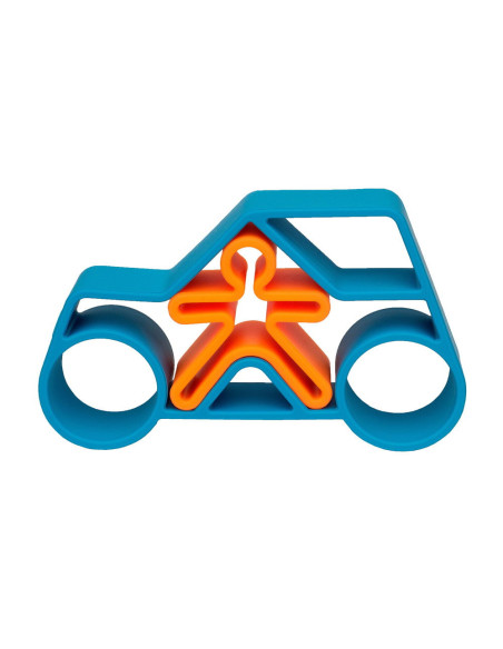 DEN01036,My First Car, joc senzorial, neon colors, Dena DEN01036,My First Car, joc senzorial, neon colors, Dena