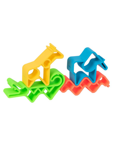 DEN01059,My First Animals, joc senzorial, neon colors, Dena DEN01059,My First Animals, joc senzorial, neon colors, Dena