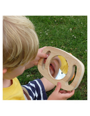 TIK-73365,Oglinda cu maner, concava si convexa, TickiT