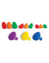 EDX-54047,Rainbow Pebbles, set 36 pietricele cu activitati