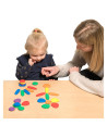 EDX-75154,Junior Rainbow Pebbles, set de activitati cu pietricele