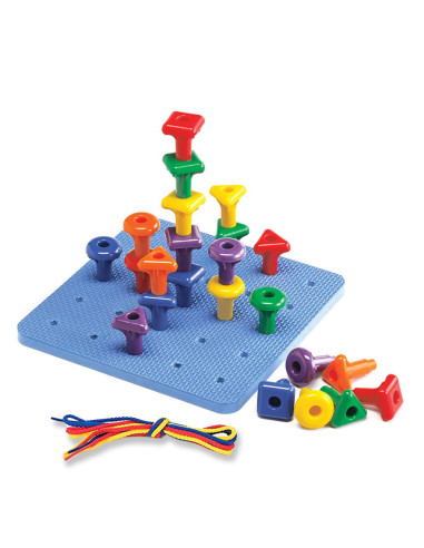 EDX-75112,Geo Pegs, set 36 de cuie gigant cu plansa