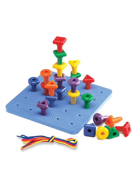 EDX-75112,Geo Pegs, set 36 de cuie gigant cu plansa