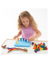 EDX-75112,Geo Pegs, set 36 de cuie gigant cu plansa