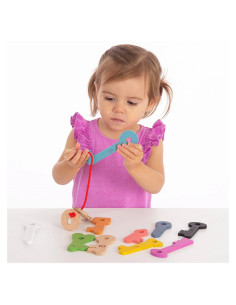 TIK-73474,Set chei din lemn pentru numarat si insirat, TickiT 2