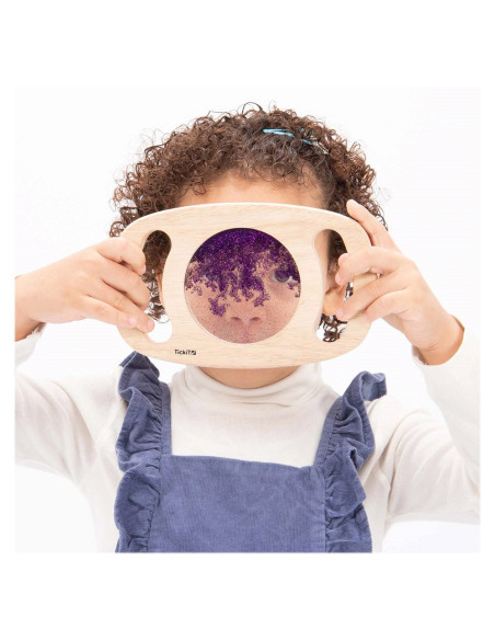 TIK-73440,Set panouri senzoriale cu manere si sclipici, TickiT