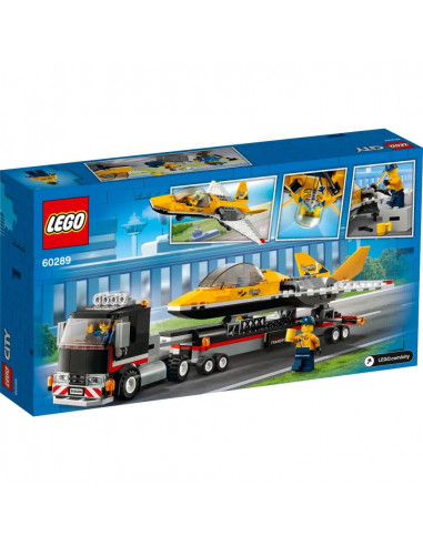 Lego City Transportor De Avion Cu Reactie Pentru Spectacol