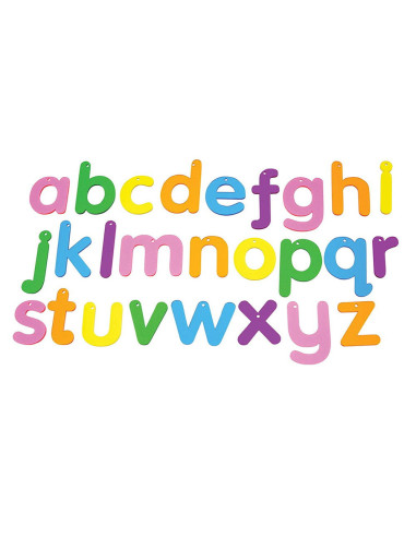 TIK-72419,Rainbow Letters, set litere transparente, 26 buc., TickiT