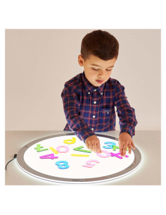 TIK-72421,Rainbow Numbers, set numere transparente, 14 buc., TickiT 2